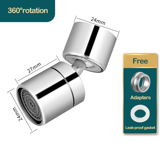 Robinet Rotatif Barboteur Haute Pression - Economiseur d'eau pour Cuisine et Salle de Bain