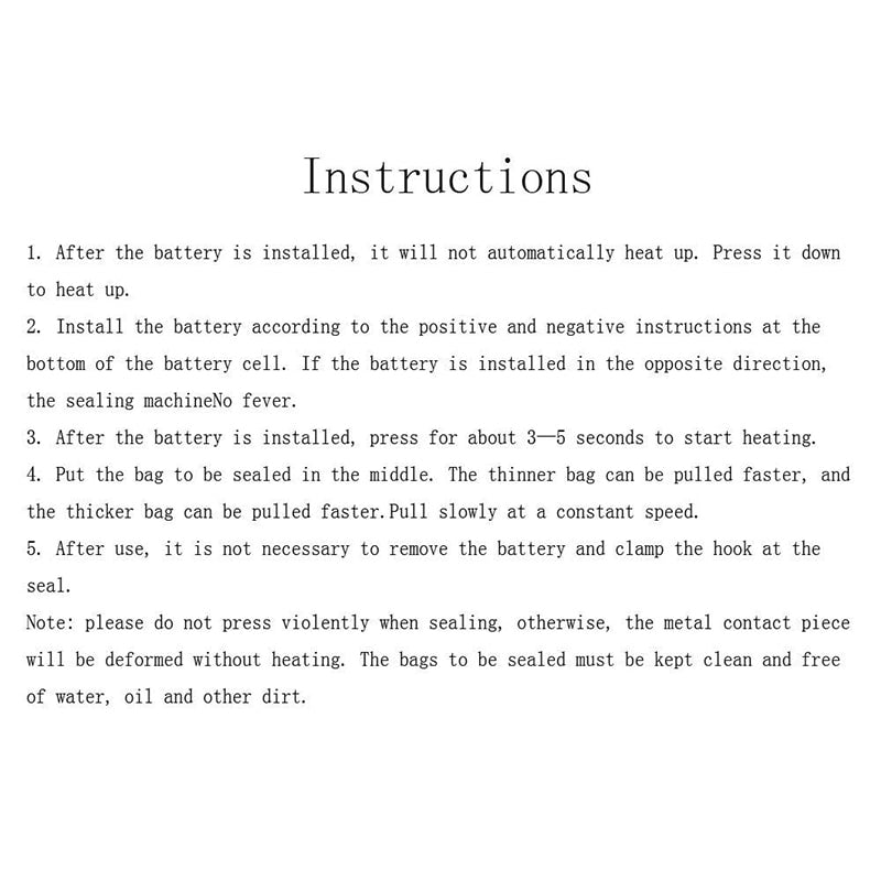 Mini machine à sceller portable pour aliments frais et secs