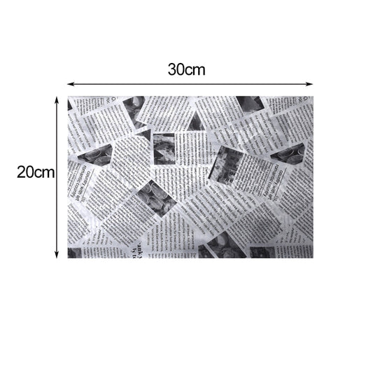 Papier cuisson absorbant 10 pièces - Pour une cuisson saine et facile