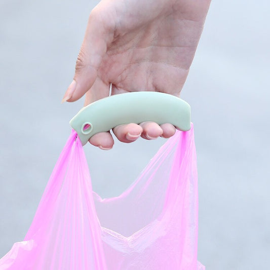 Poignée en silicone porte-sac multi-usages pour faciliter vos courses