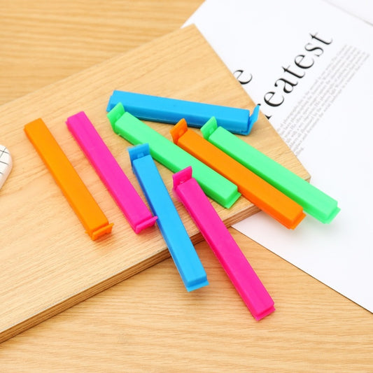 Pince en plastique pour le stockage des aliments - Ensemble de 5 pièces