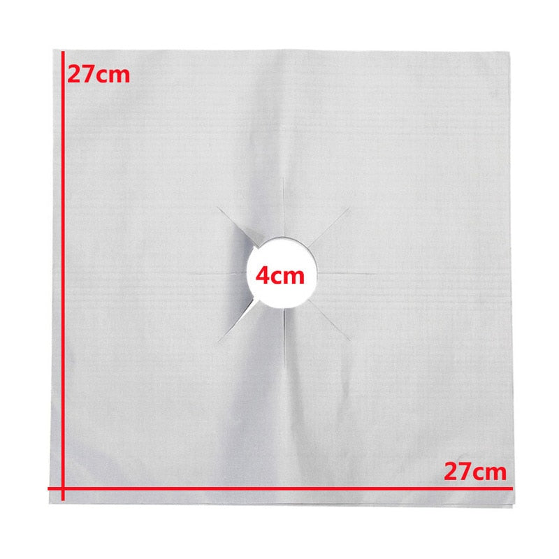 Protecteurs de cuisinière a gaz - Lot de 8 - Protégez votre cuisinière des taches et des déversements