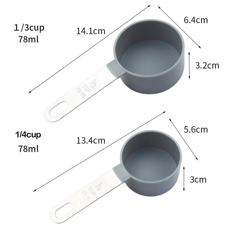 Tasse à mesurer 4 pièces - Précision et fiabilité en cuisine