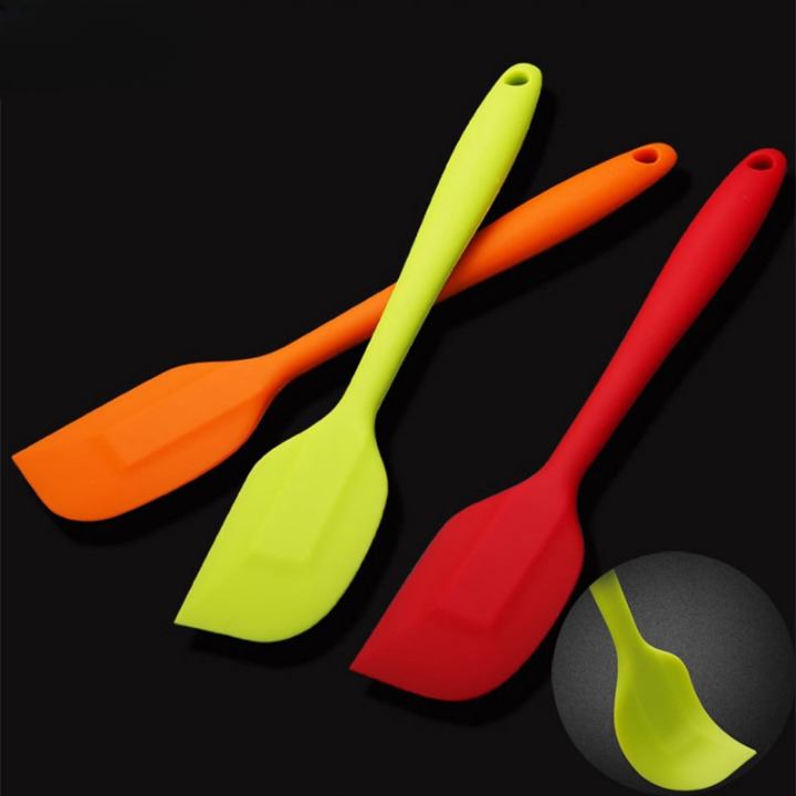 Spatule en silicone résistante à la chaleur pour cuisine et pâtisserie
