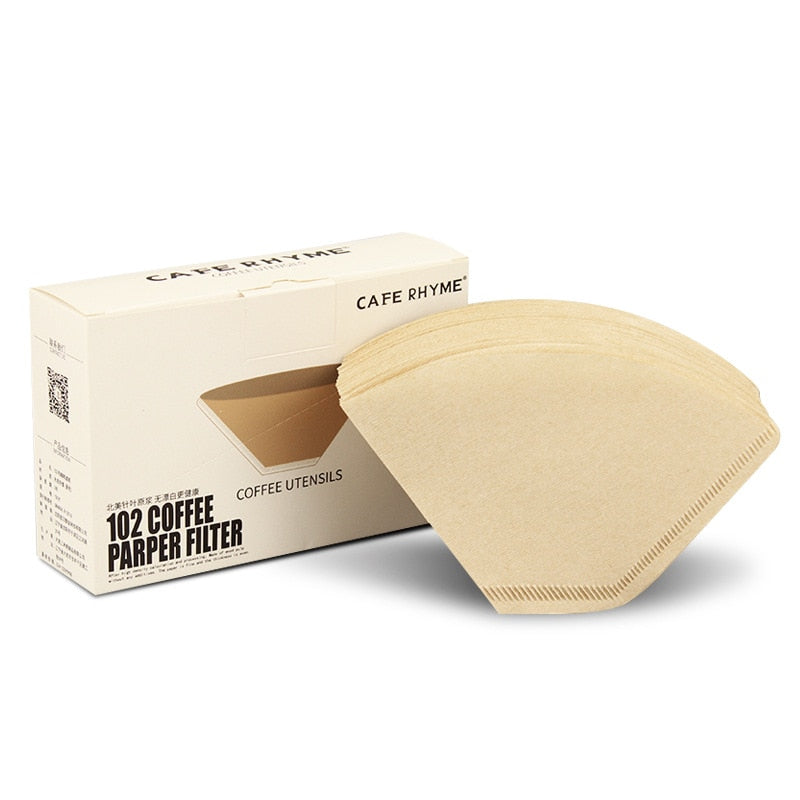 Filtre à café non blanchi