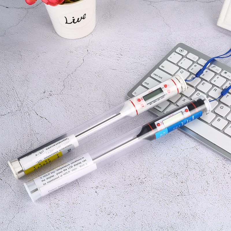 Thermomètre Numérique Cuisine - Mesure Précise de la Température des Aliments