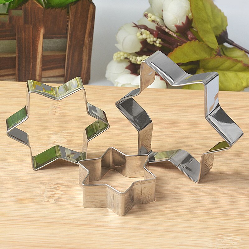 Emporte-pièces biscuit lot de 3 pour une pâtisserie créative