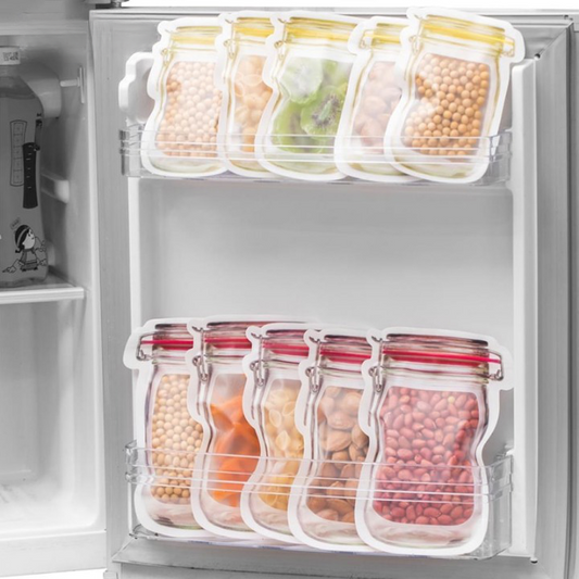 Sacs de Rangement Alimentaire x10