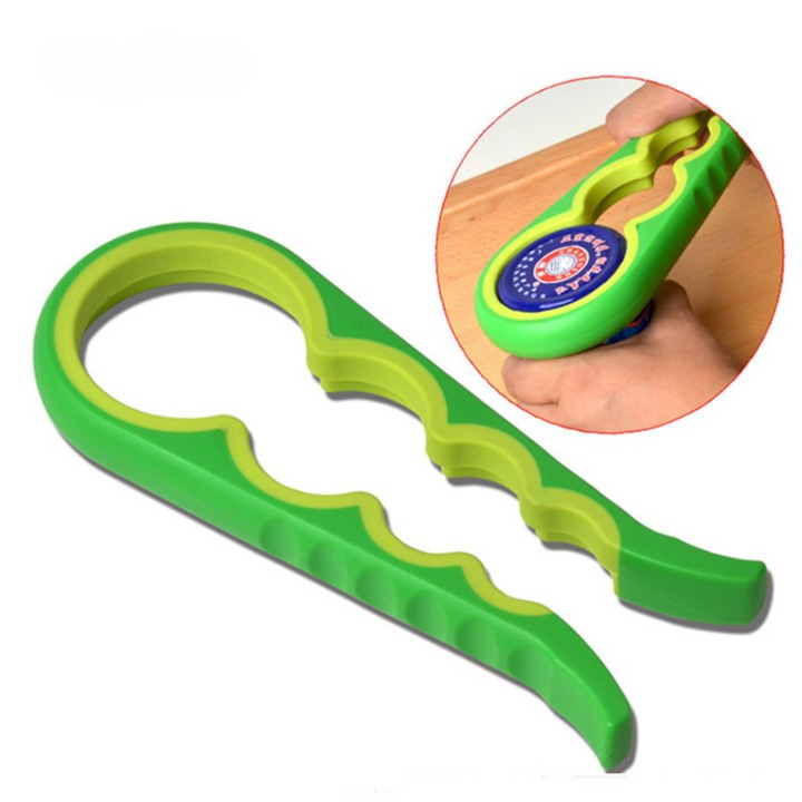 Ouvre-bouteille multifonction 4 en 1 - Décapsuleur, tire-bouchon, coupe-capsule et ouvre-bouchon