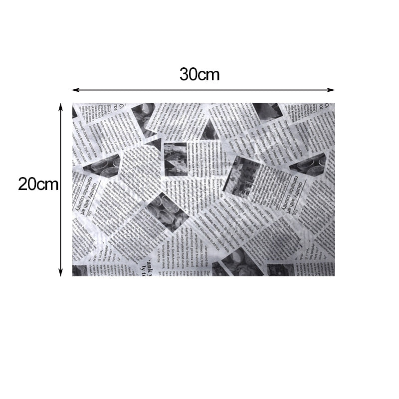 Papier cuisson absorbant 10 pièces - Pour une cuisson saine et facile