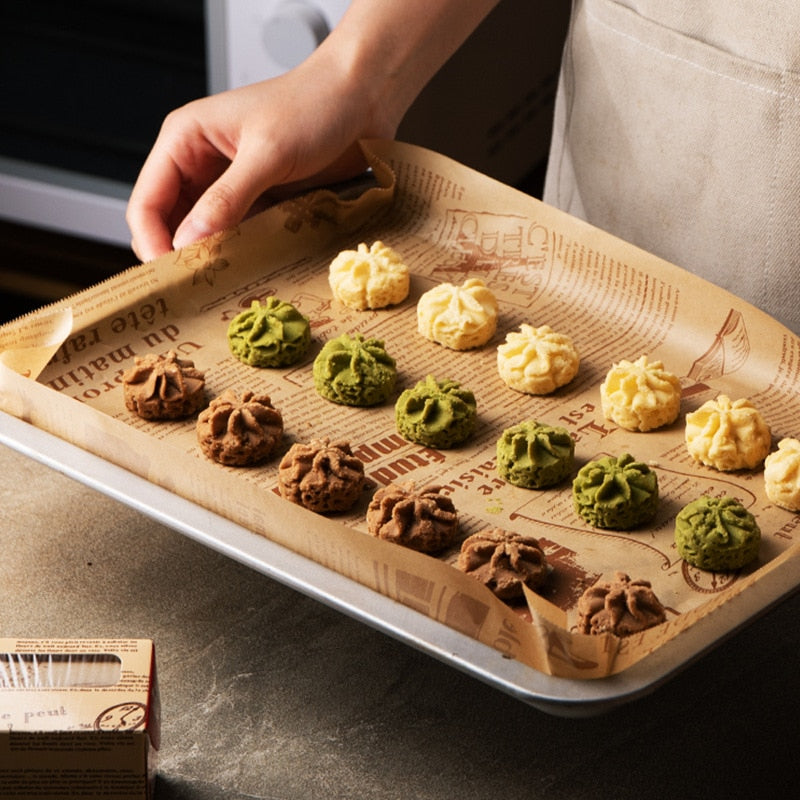 Papier cuisson absorbant 10 pièces - Pour une cuisson saine et facile