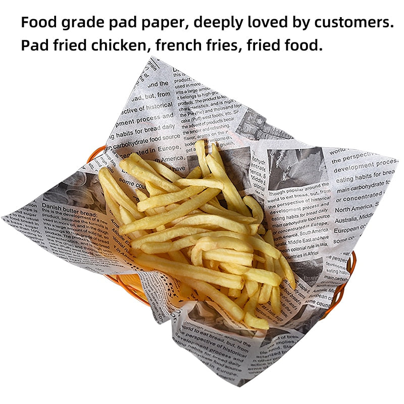 Papier cuisson absorbant 10 pièces - Pour une cuisson saine et facile