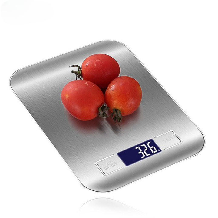 Balance de cuisine 10/5kg en acier inoxydable