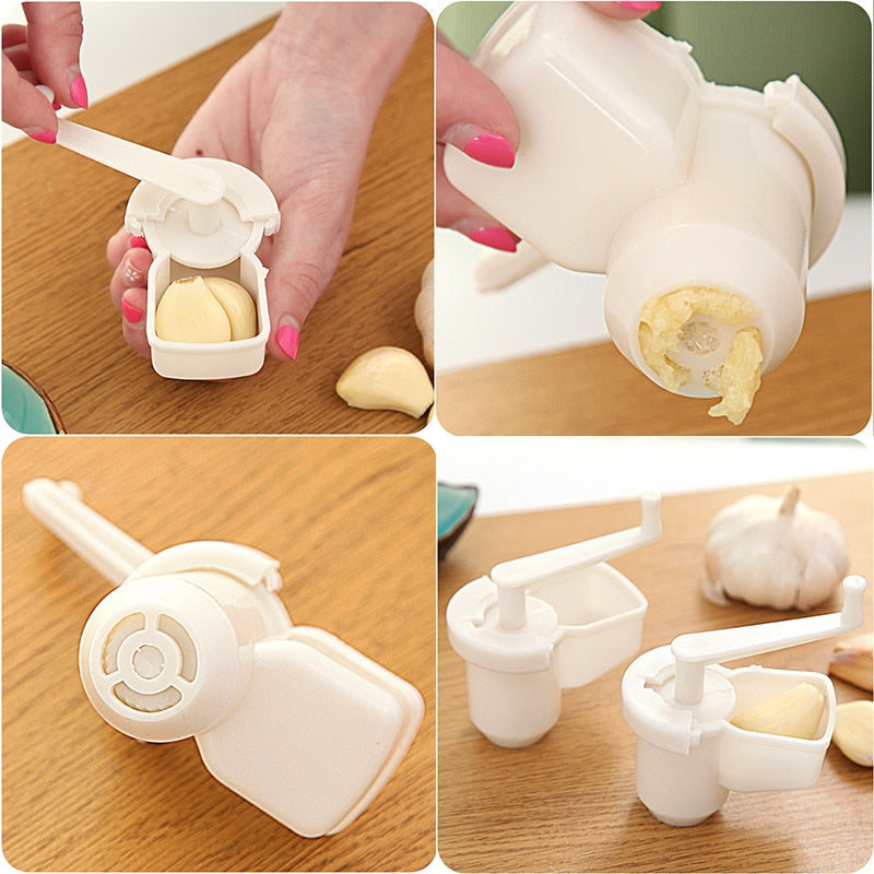 Presse-ail / gingembre en acier inoxydable : Économisez du temps et de l'énergie dans la cuisine