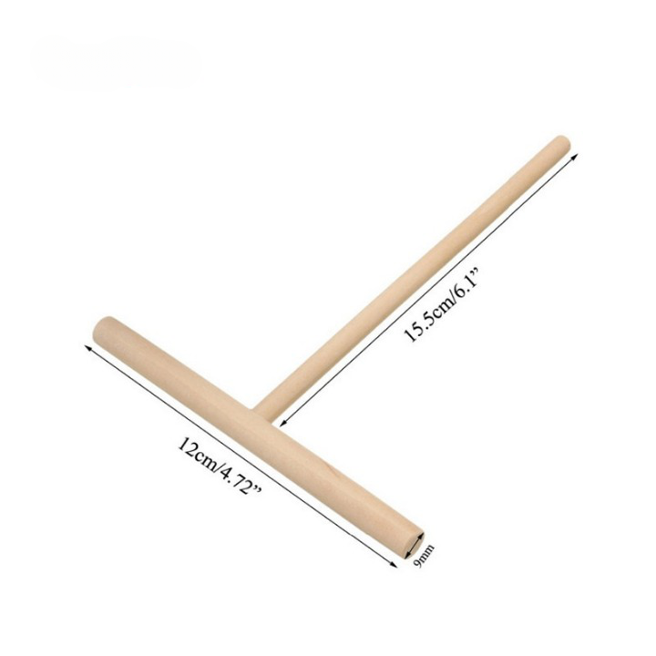 Bâton Crêpière T - L'accessoire parfait pour des crêpes parfaites à chaque fois