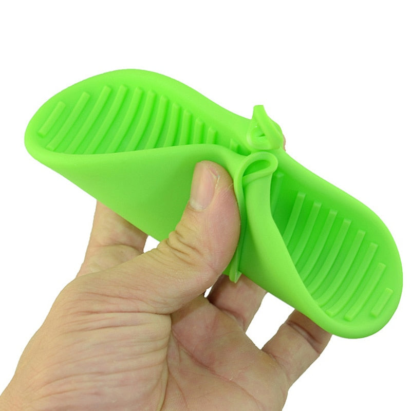 Pince antidérapante en silicone résistant à la chaleur pour une cuisine sans danger