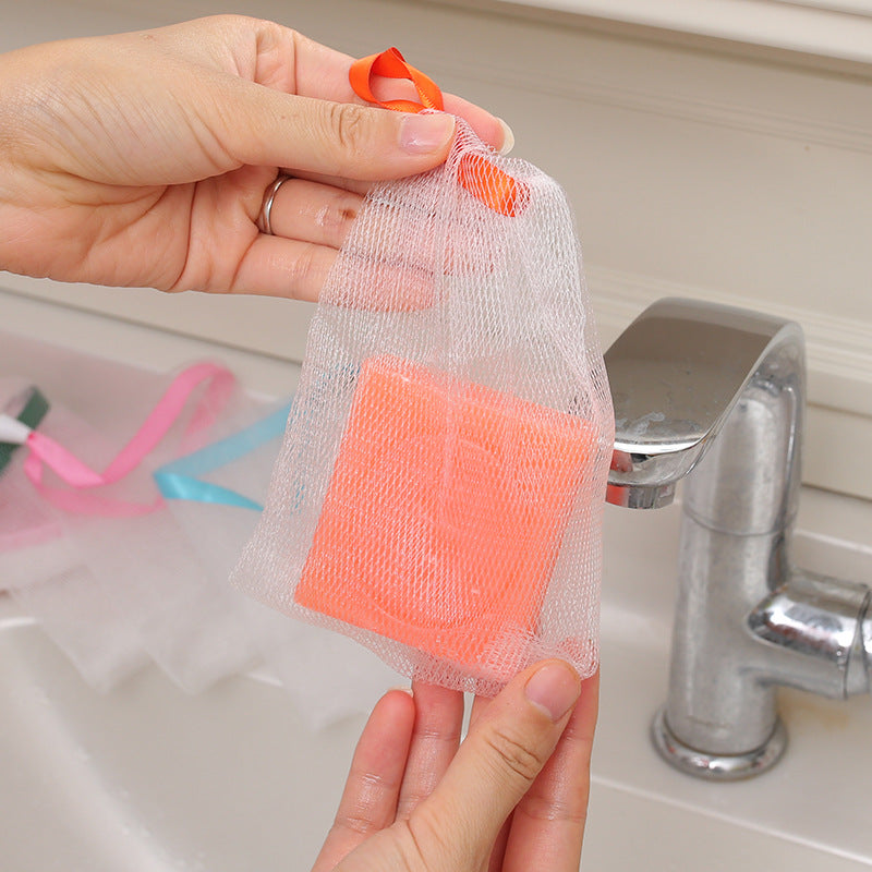 Filet moussant - Éponge de bain douce et exfoliante pour le corps