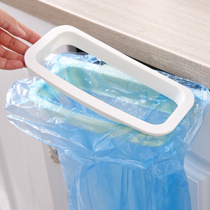 Porte sac poubelle plastique - Support pour poubelle de cuisine