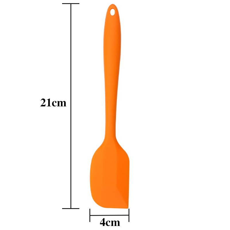 Spatule en silicone résistante à la chaleur pour cuisine et pâtisserie