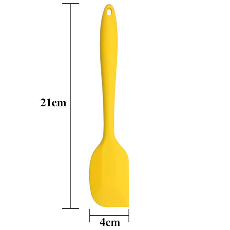 Spatule en silicone résistante à la chaleur pour cuisine et pâtisserie