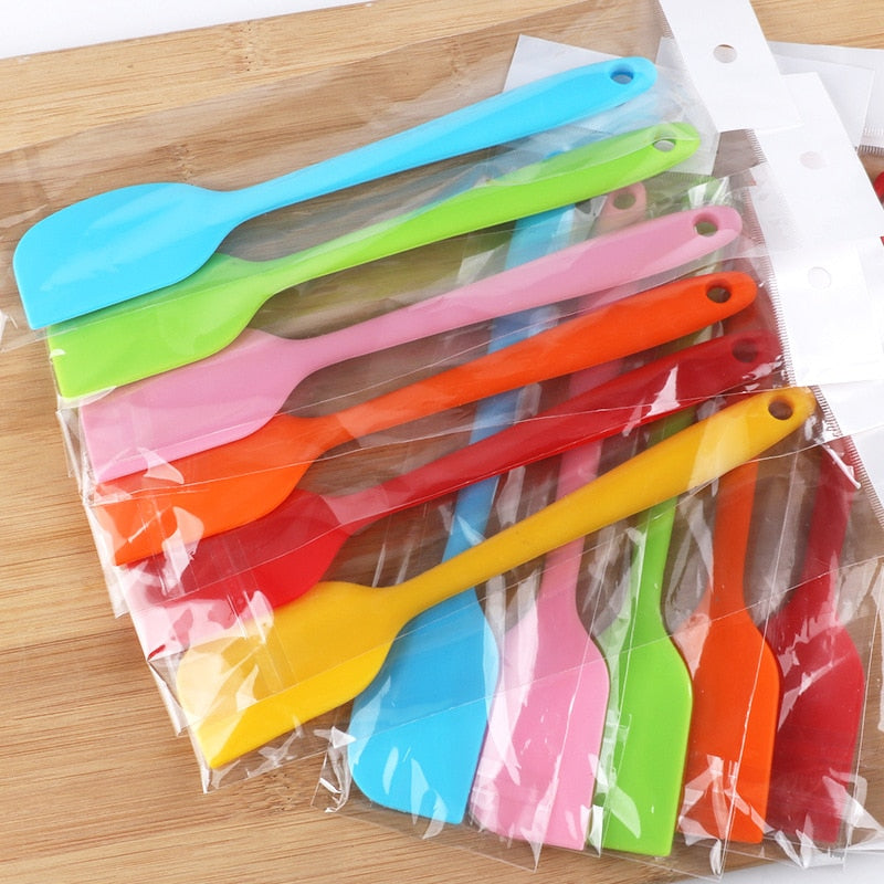 Spatule en silicone résistante à la chaleur pour cuisine et pâtisserie