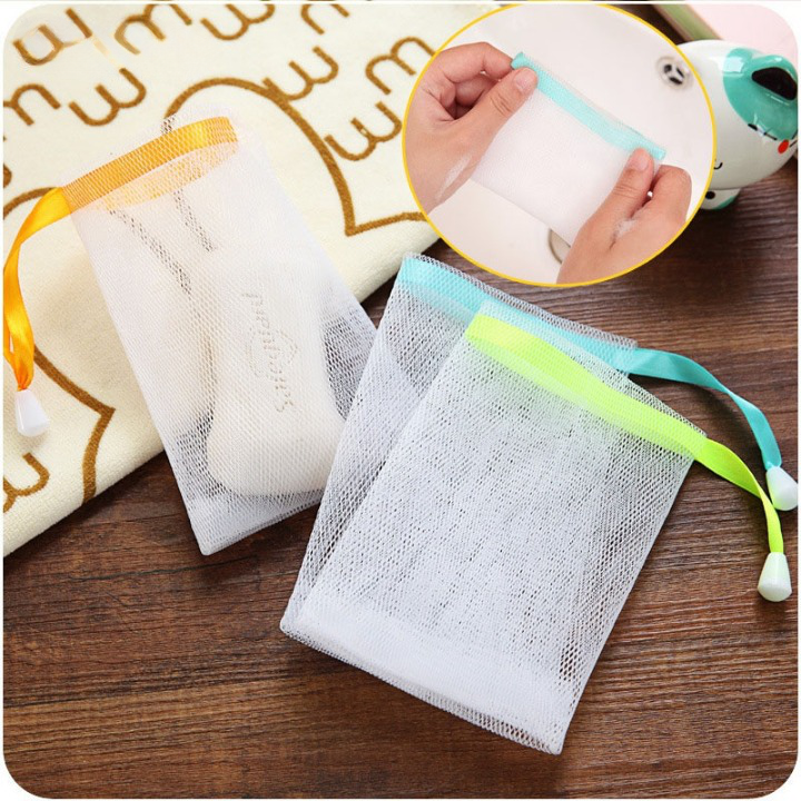 Filet moussant - Éponge de bain douce et exfoliante pour le corps