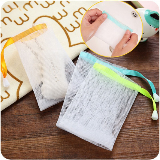 Filet moussant - Éponge de bain douce et exfoliante pour le corps