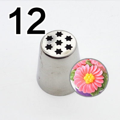 Embout pour Poche à Douille - Ensemble de 20 Formes pour des Décorations Pâtissières Parfaites