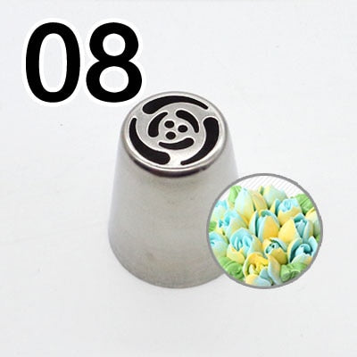 Embout pour Poche à Douille - Ensemble de 20 Formes pour des Décorations Pâtissières Parfaites