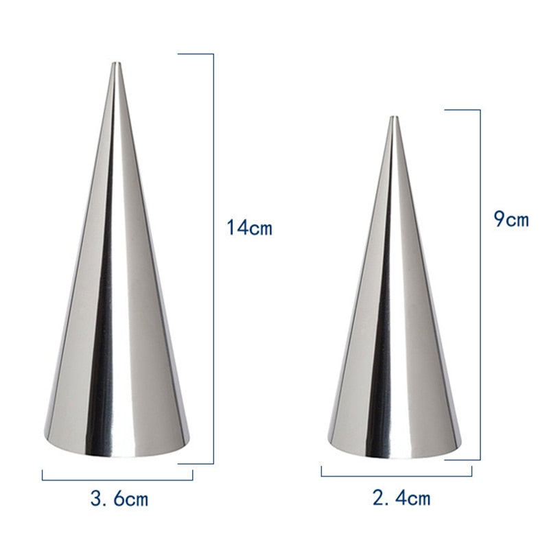 Cônes de cuisson en acier inoxydable X5