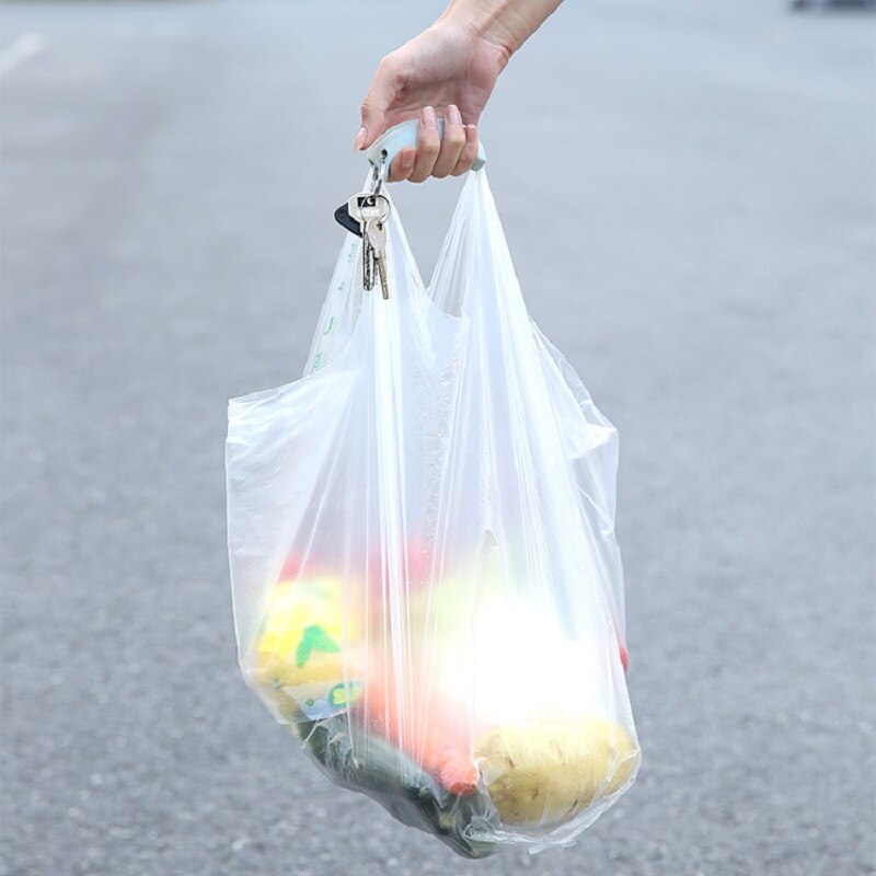 Poignée en silicone porte-sac multi-usages pour faciliter vos courses