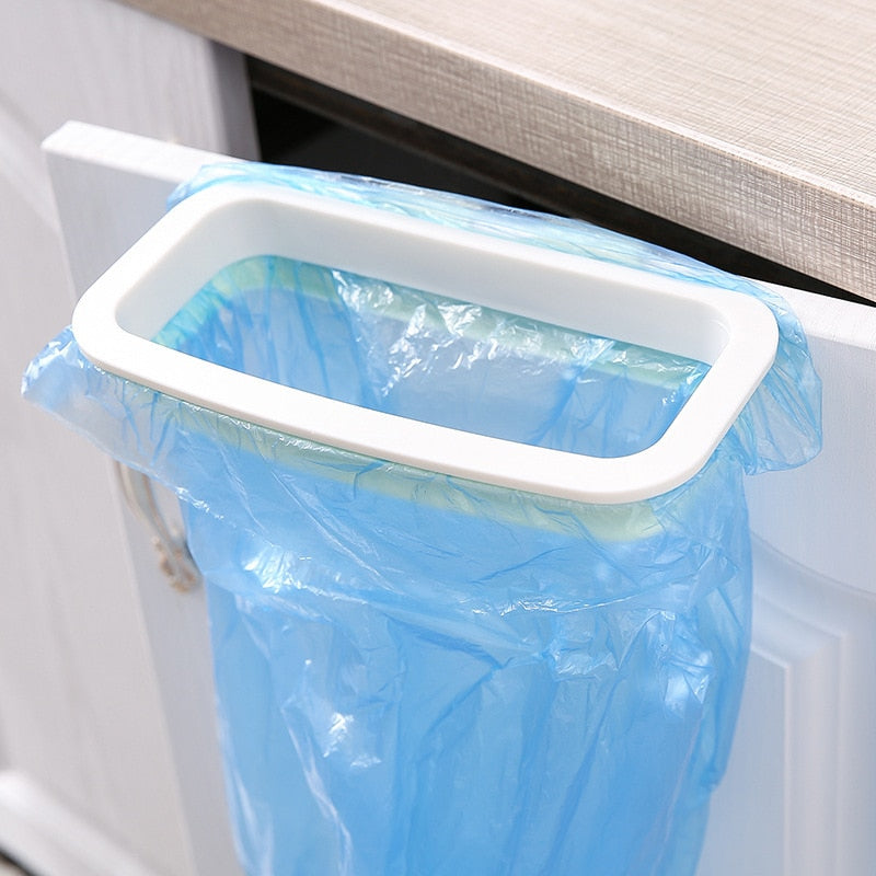 Porte sac poubelle plastique - Support pour poubelle de cuisine