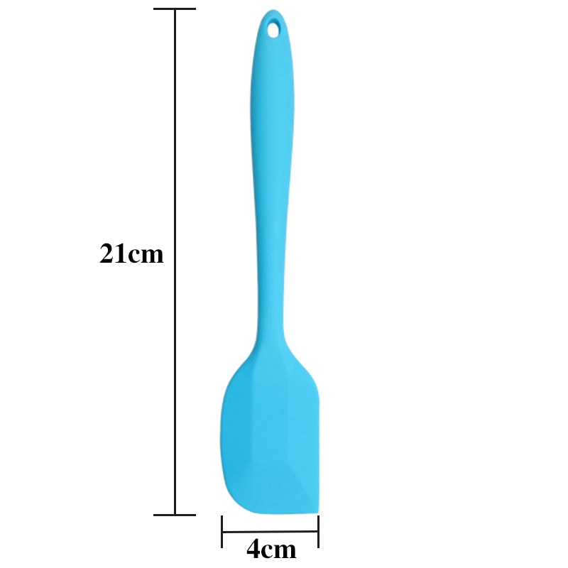Spatule en silicone résistante à la chaleur pour cuisine et pâtisserie