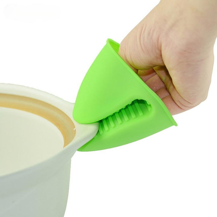 Pince antidérapante en silicone résistant à la chaleur pour une cuisine sans danger