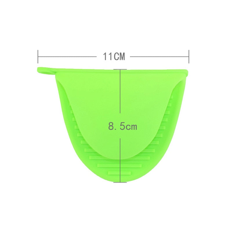 Pince antidérapante en silicone résistant à la chaleur pour une cuisine sans danger