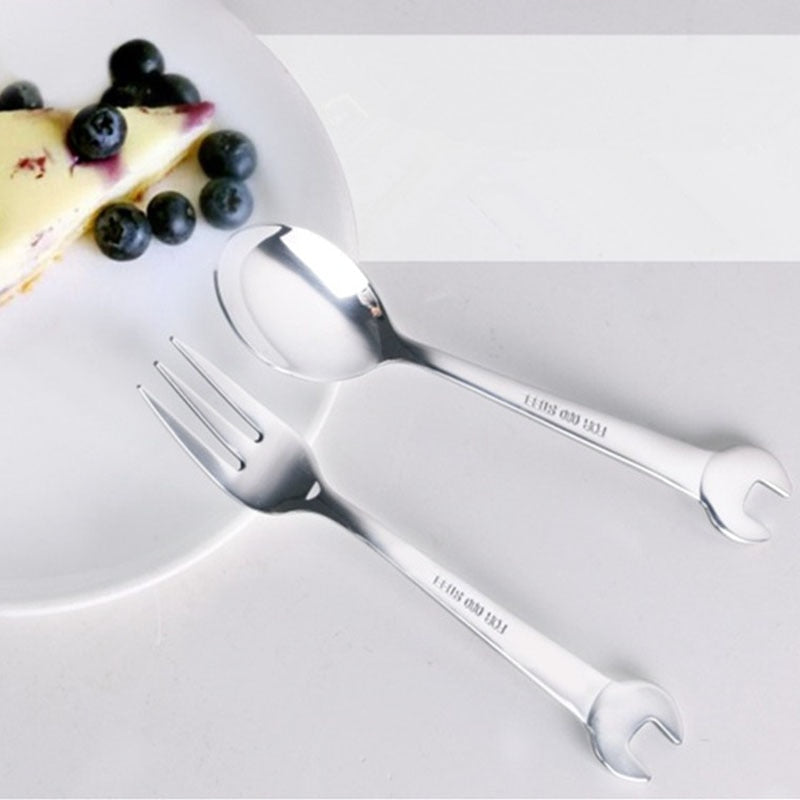 Couverts à Dessert en Acier Inoxydable - Élégance et Précision à Chaque Bouchée