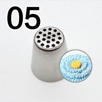 Embout pour Poche à Douille - Ensemble de 20 Formes pour des Décorations Pâtissières Parfaites