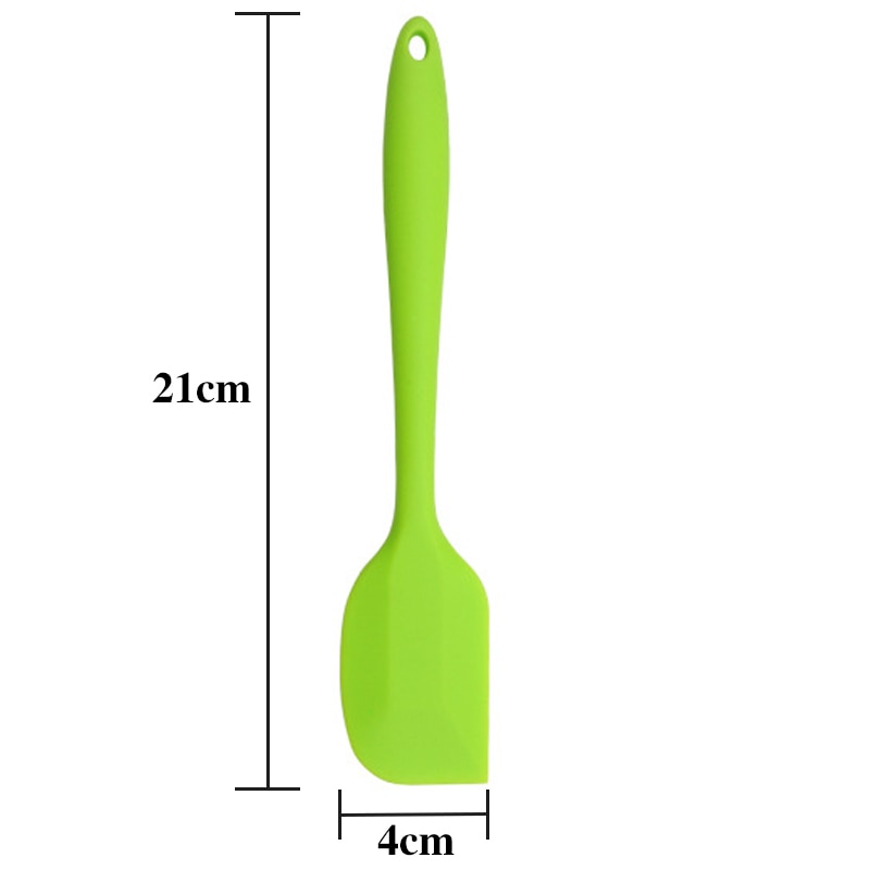 Spatule en silicone résistante à la chaleur pour cuisine et pâtisserie