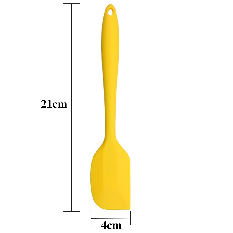 Spatule en silicone résistante à la chaleur pour cuisine et pâtisserie