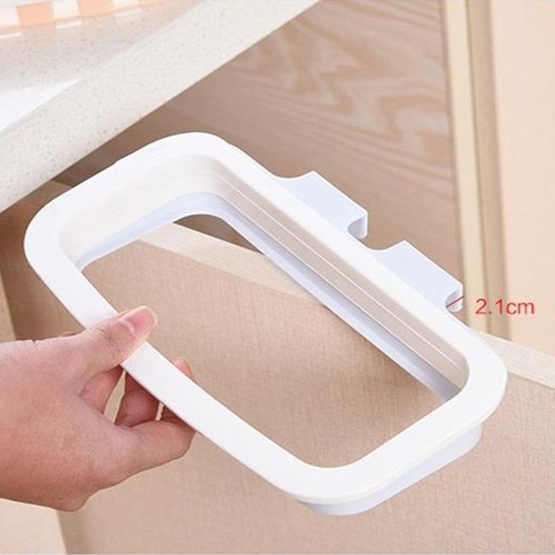 Porte sac poubelle plastique - Support pour poubelle de cuisine