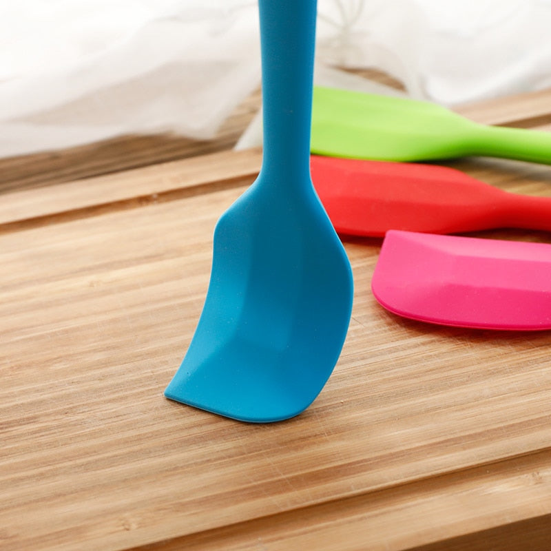 Spatule en silicone résistante à la chaleur pour cuisine et pâtisserie