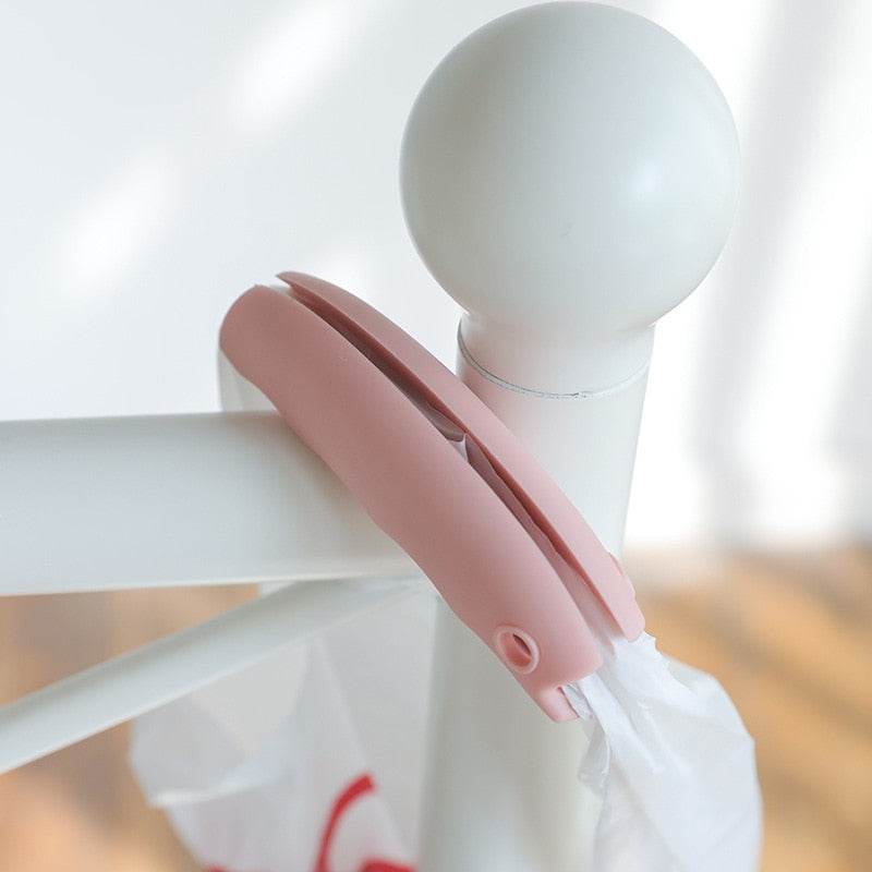 Poignée en silicone porte-sac multi-usages pour faciliter vos courses