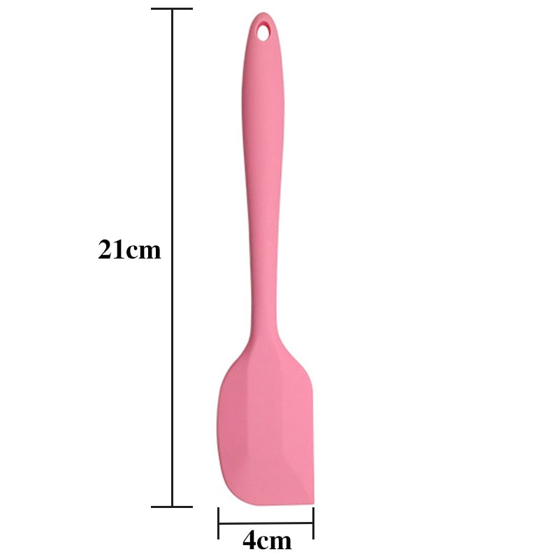 Spatule en silicone résistante à la chaleur pour cuisine et pâtisserie