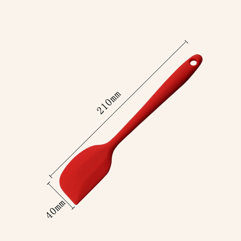 Spatule en silicone résistante à la chaleur pour cuisine et pâtisserie