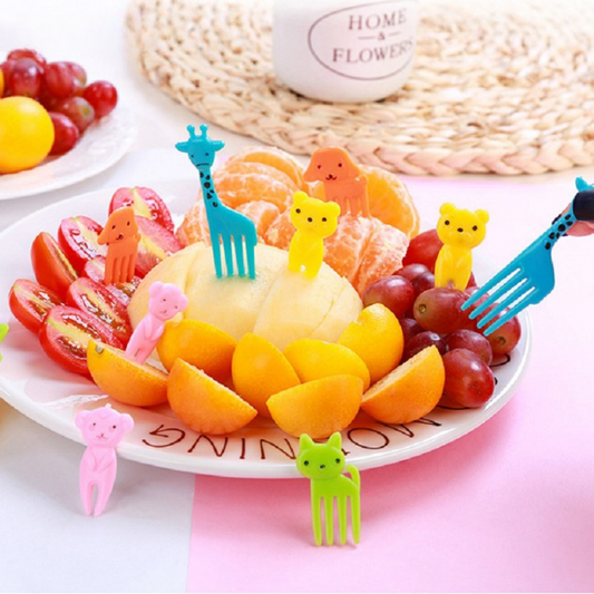 Fourchettes à fruits X10