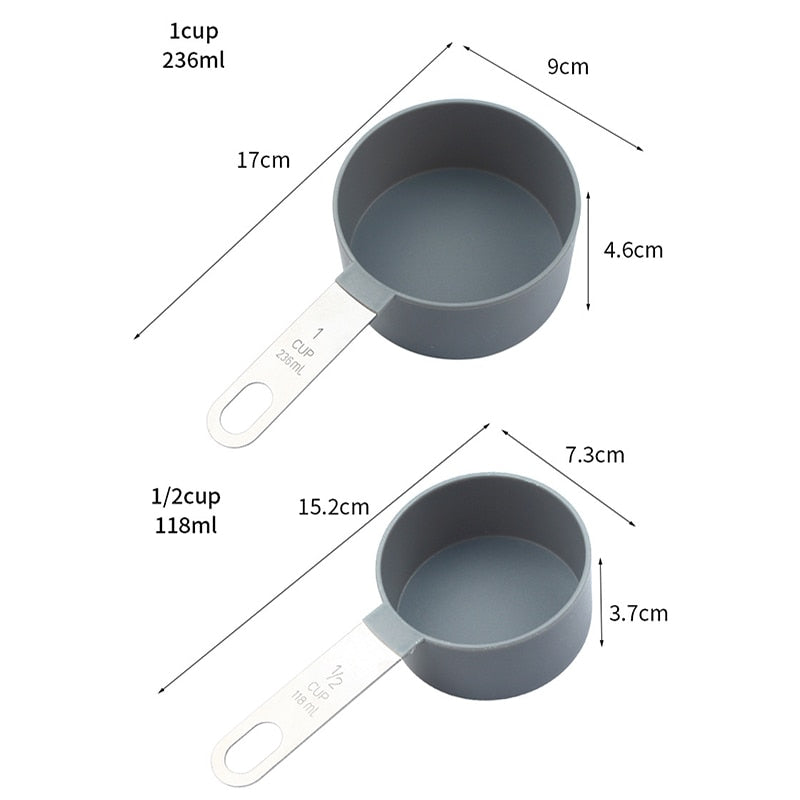 Tasse à mesurer 4 pièces - Précision et fiabilité en cuisine