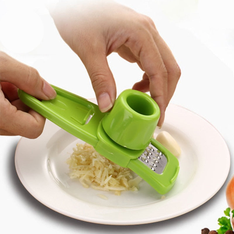 Presse-ail / gingembre en acier inoxydable : Économisez du temps et de l'énergie dans la cuisine