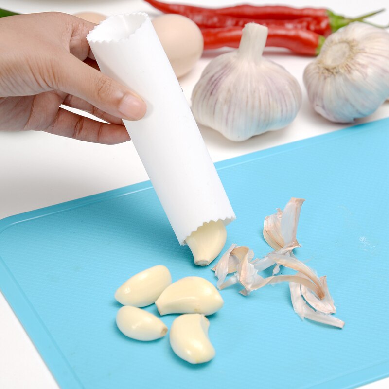 Éplucheur d'ail en silicone alimentaire