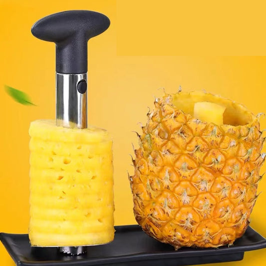 1PCS Spot Stainless Steel Pineapple Peeler Pineapple Corer Slicer Fruit Cutter Easy Slicer Peeler Kitchen Gadget Delivery Fast
