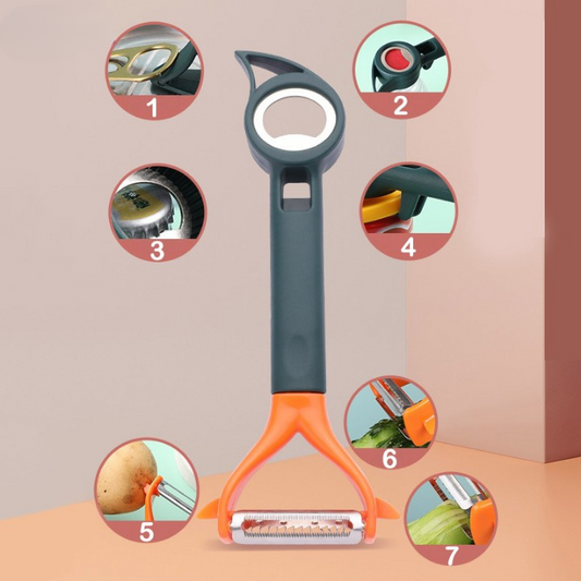 Épluche légumes multifonction 7 en 1